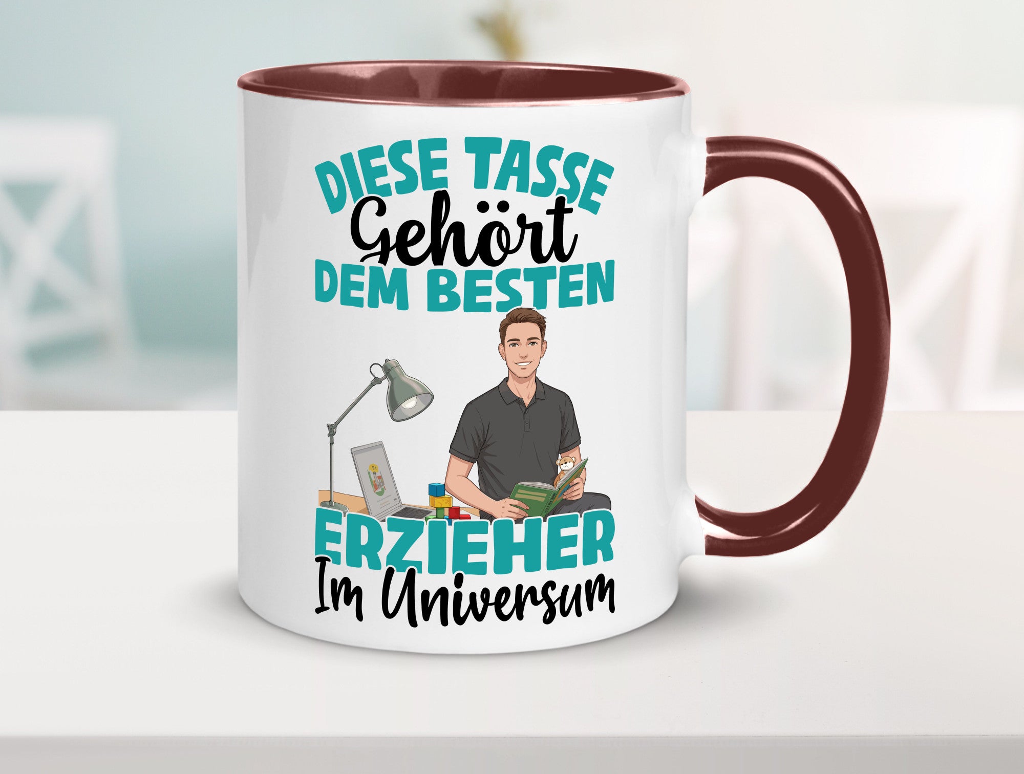 Im Universum: Erzieher | Pädagoge Schule lustig Humor Geschenkidee Geschenk