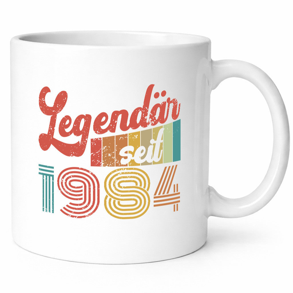 Legendär seit 1984 | 40 Jahre lustiger Spruch Geschenk Humor Geschenkidee Tasse