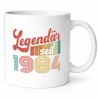 Legendär seit 1984 | 40 Jahre lustiger Spruch Geschenk Humor Geschenkidee Tasse