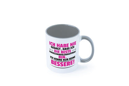 Die Beste Einzelhandelskauffrau | Einzelhandel Geschenkidee Humor Tasse