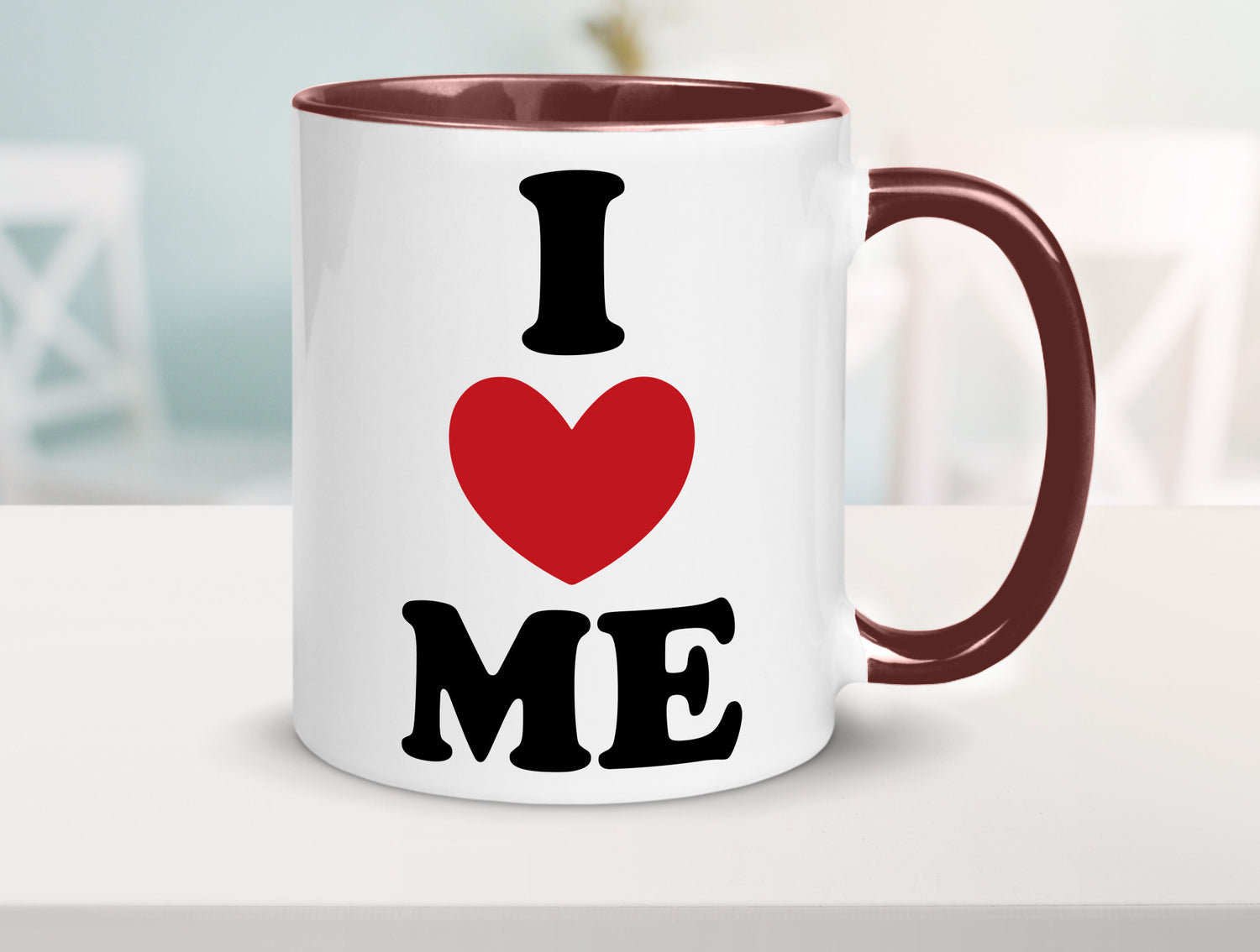 I love me vl9 Geschenkidee Humor Tasse