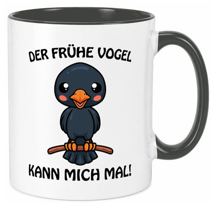 Der Frühe Vogel Humor Geschenkidee Tasse