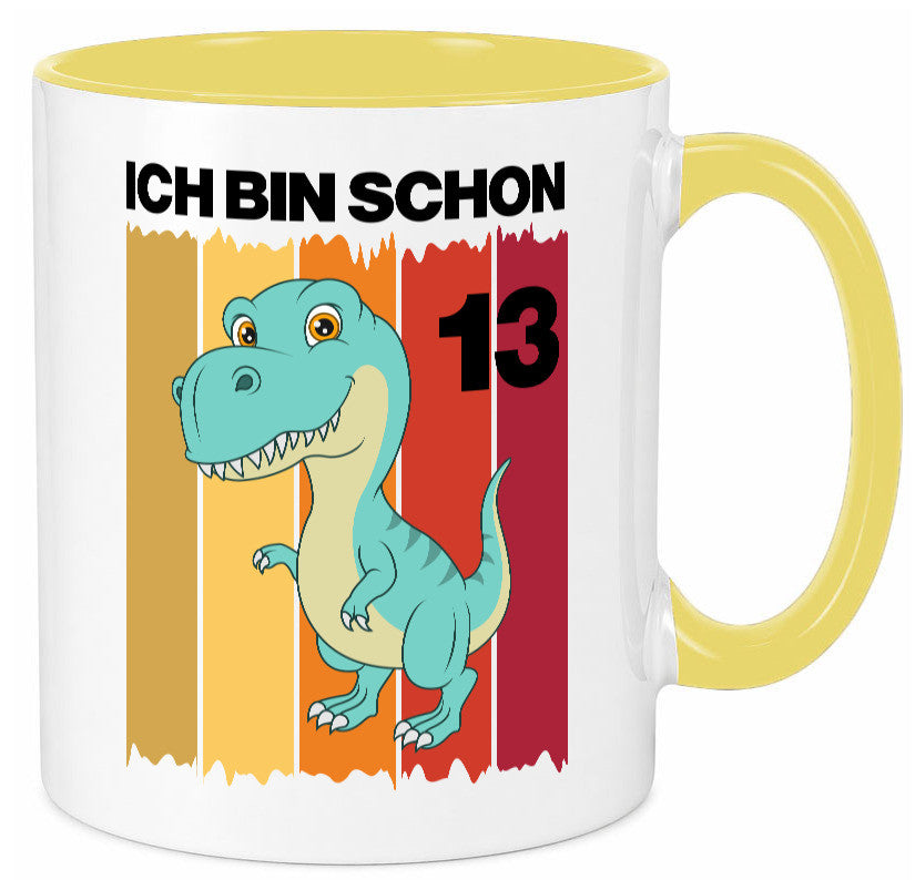 13. Geburtstag | 13 Jahre Dinosaurier Geschenk Geschenkidee lustiger Spruch