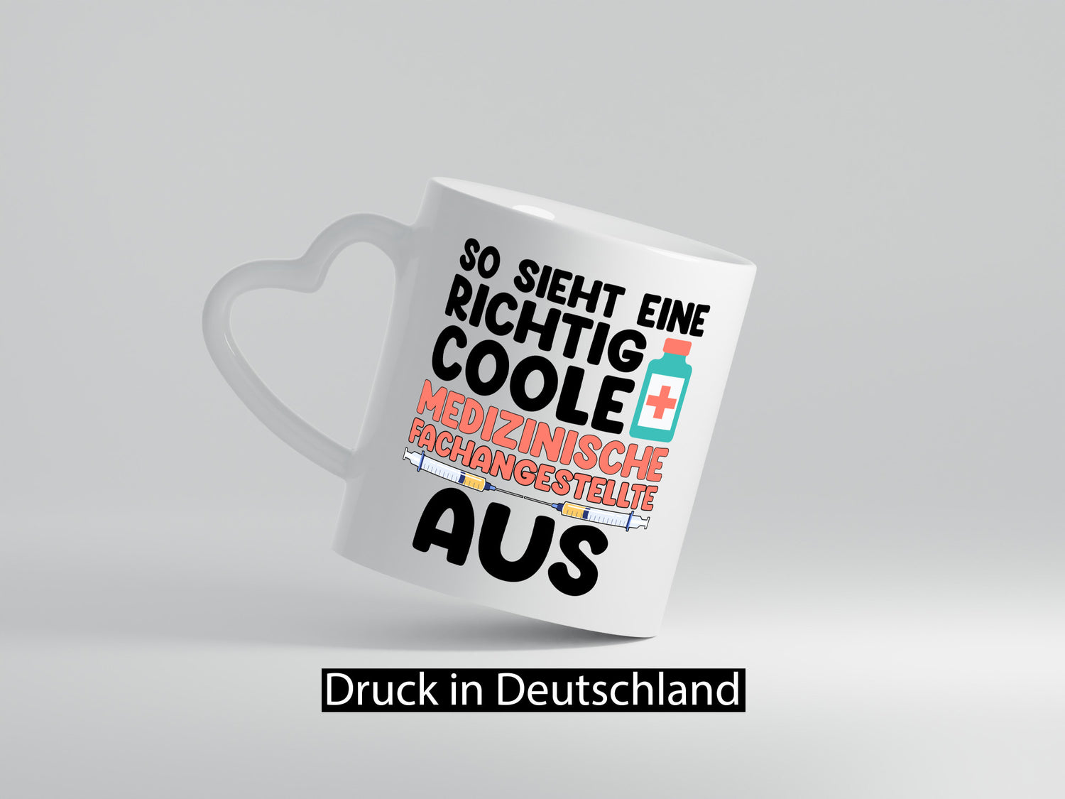 Coole Medezinsche Fachangestellte | Arzthelferin Geschenkidee Humor Tasse