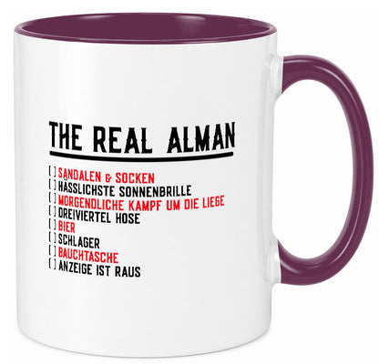 The Real Alman | Echte Deutsche Deutschland Stereotyp Geschenk Humor Tasse