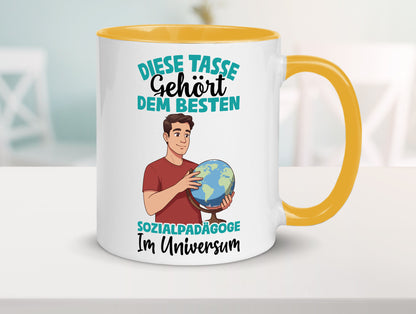 Im Universum: Sozialpädagoge | Pädagoge lustiger Spruch Geschenk Humor