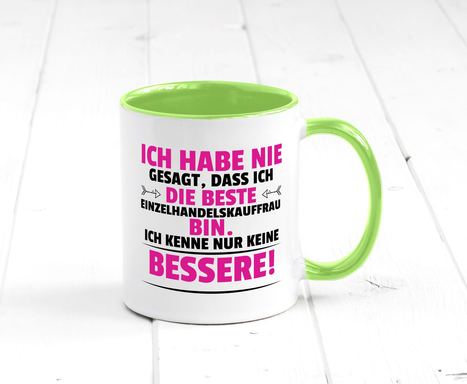 Die Beste Einzelhandelskauffrau | Einzelhandel Geschenkidee Humor Tasse