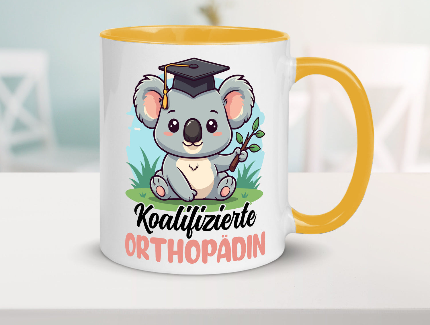 Koalifizierte Orthopädin |Orthopädie lustig Humor Geschenkidee Geschenk Tasse
