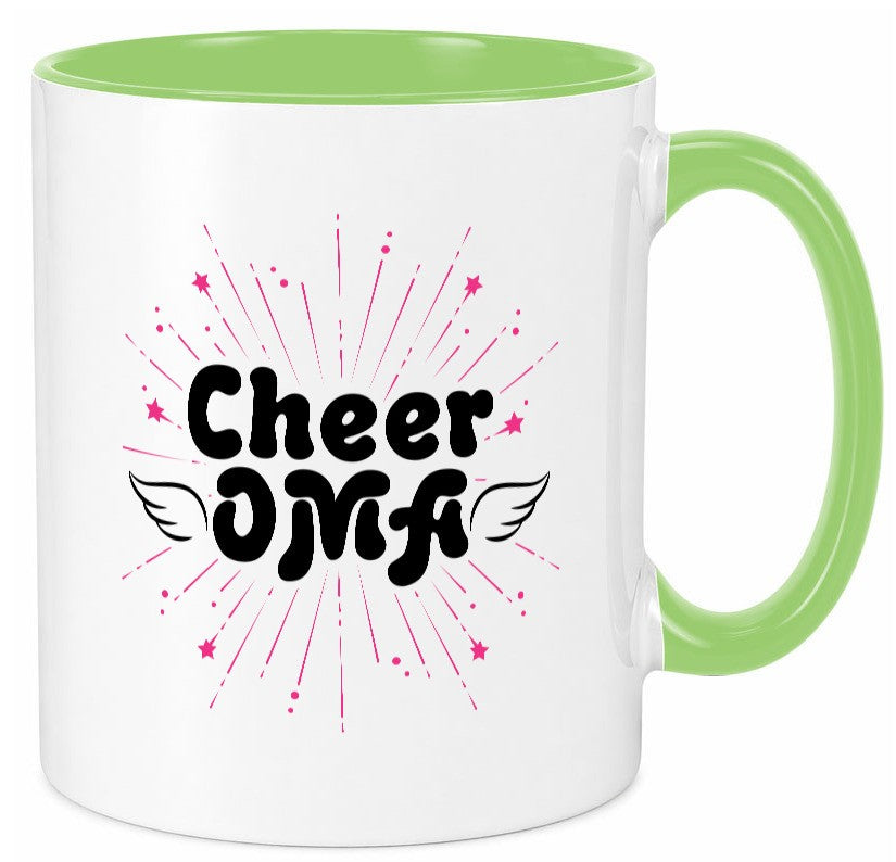 Cheer Oma | Beste Großmutter Geschenkidee Familie Humor Tasse