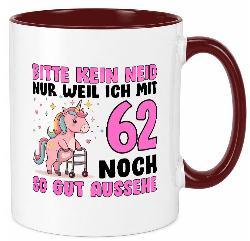 62. Geburtstag | 62 Jahre Mit noch so gut aussehen lustiger Spruch Geschenk