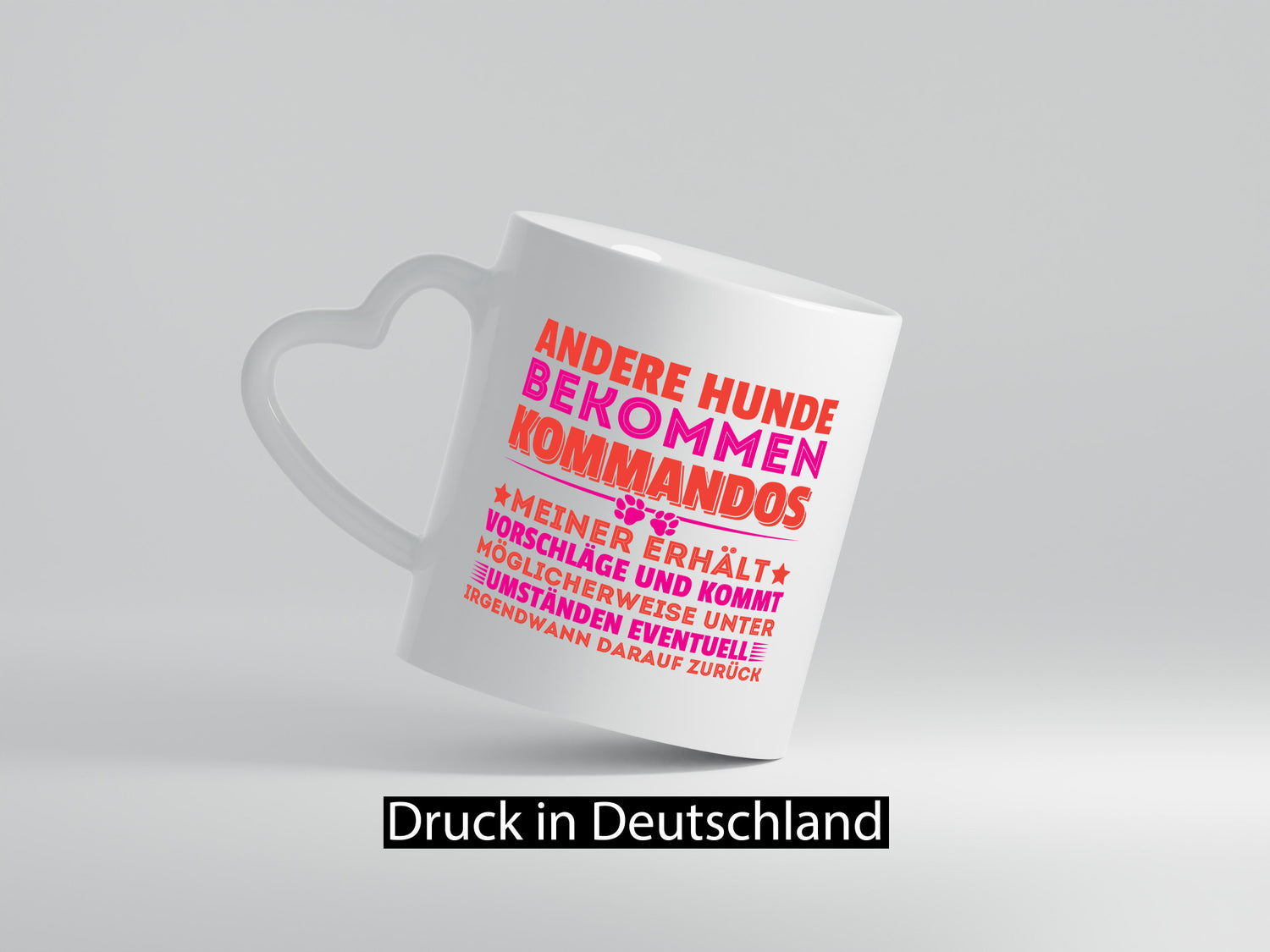 Hunde Training | Hundebesitzer Tasse Hundekommando vl8 lustig Tierliebhaber