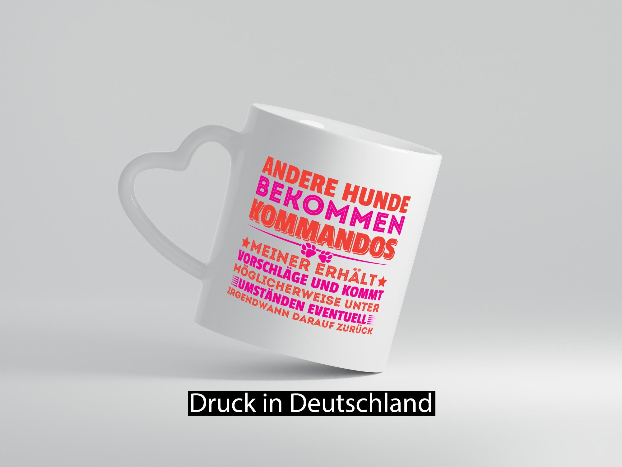 Hunde Training | Hundebesitzer Tasse Hundekommando vl8 lustig Tierliebhaber
