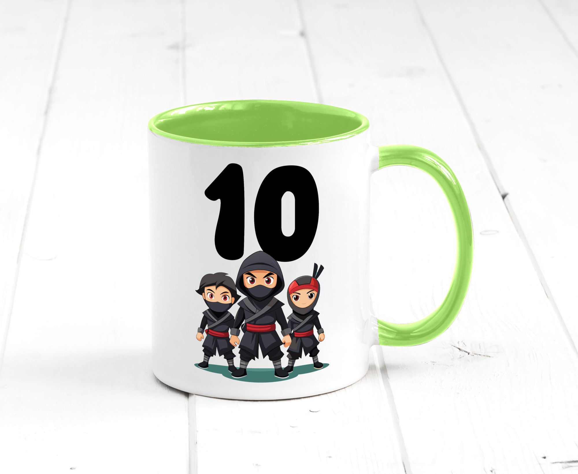 10. Geburtstag | 10 Jahre Ninja Humor Geschenkidee Tasse