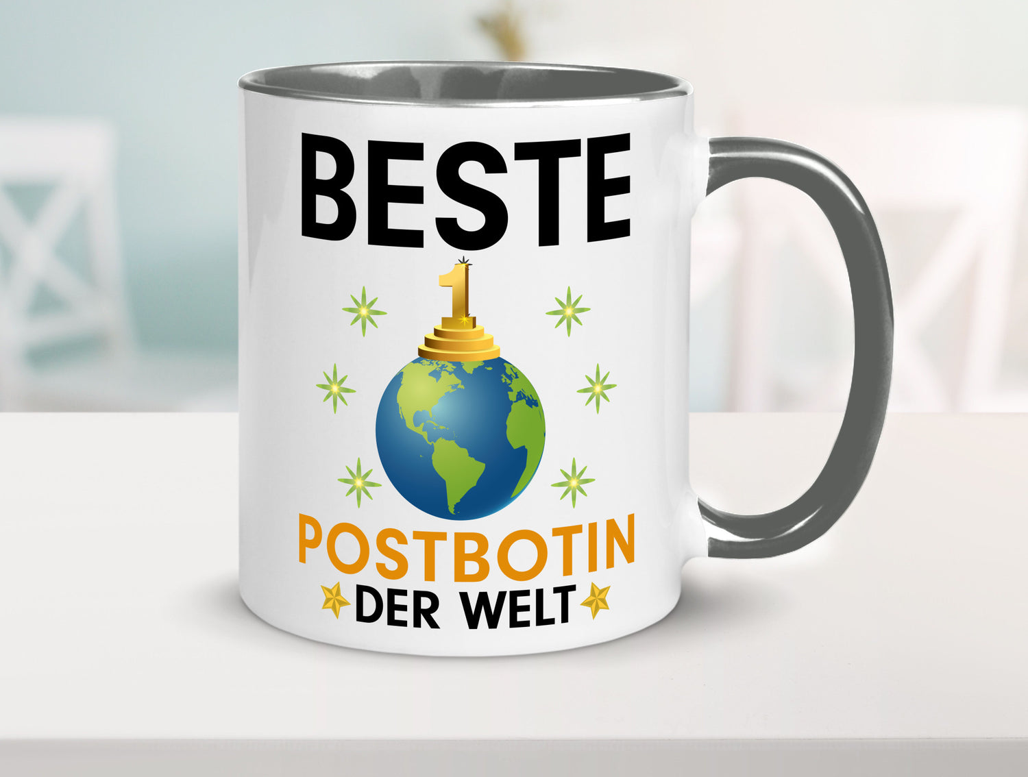 Welt Beste Postbotin | Beruf Post Briefträger Humor Arbeit Kollegen Büro