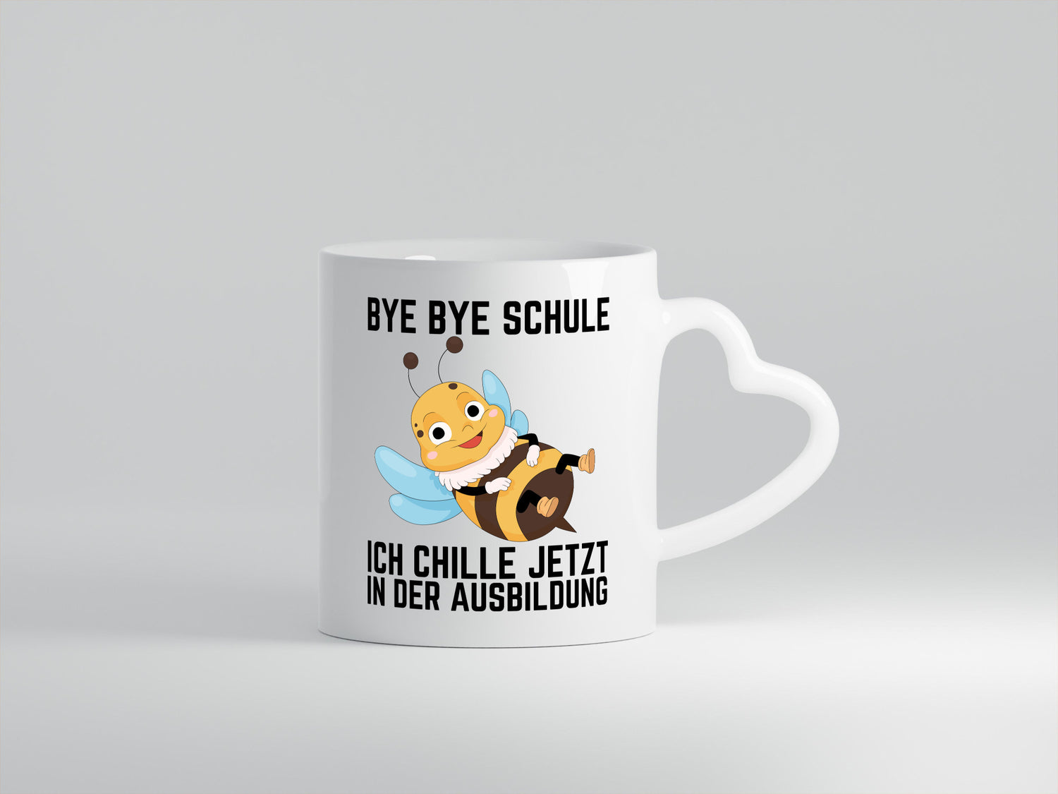 Bye Schule ich chill jetzt in der Ausbildung | Hauptschule Humor Geschenkidee