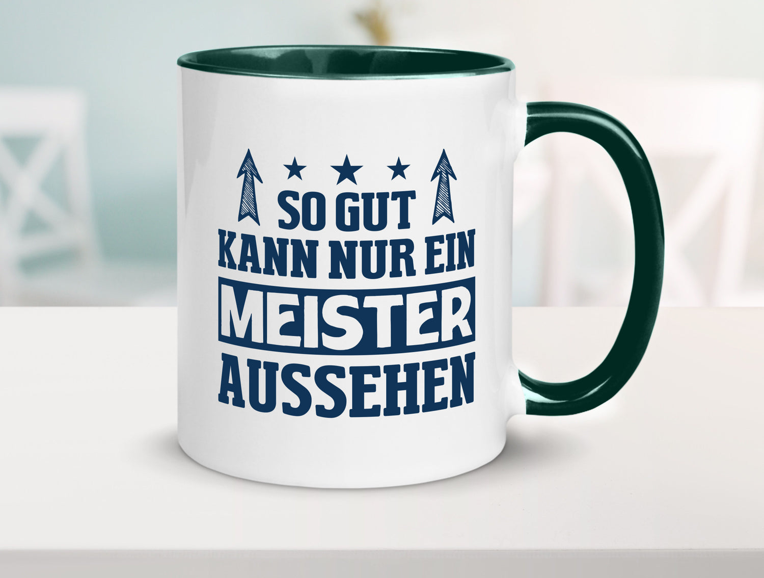 So gut kann nur ein Meister aussehen | Arbeit Humor Kollegen Büro Geschenkidee