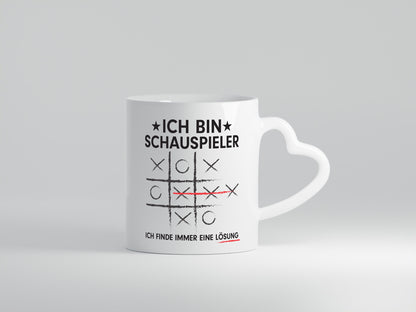 Löse Probleme: Schauspieler | Theater lustiger Spruch Geschenk Humor