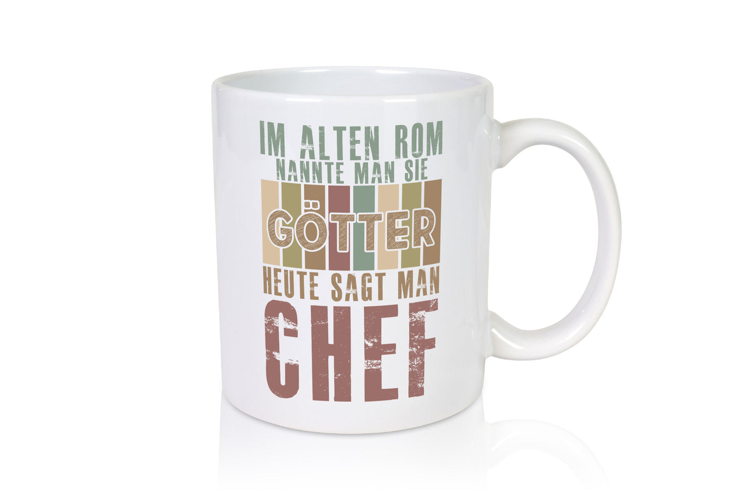 Heute sagt man: Chef | Führungskraft Vorgesetzter Geschenkidee Arbeit Kollegen
