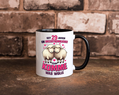 29 Jahre Verheiratet | ein Team Ehepaar Geschenk Humor Geschenkidee lustiger Tasse