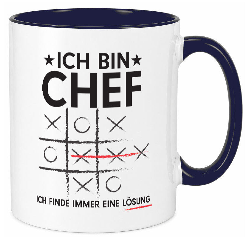 Lösung finden: Chef | Führungskraft Vorgesetzter v2 lustiger Spruch Geschenk