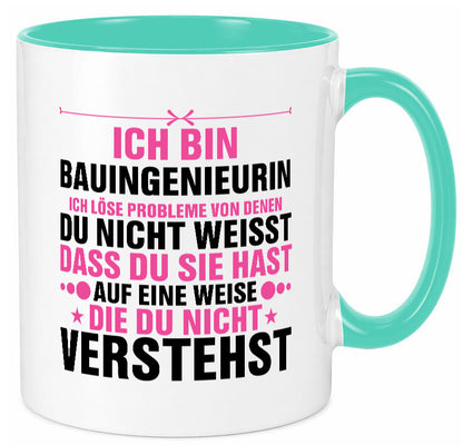 Löse Probleme: Bauingenieurin | Ingenieurin lustig Humor Geschenkidee Geschenk