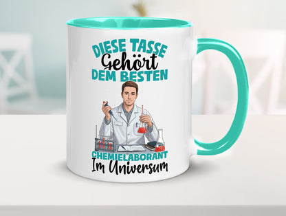 Im Universum: Chemielaborant | Laborant Chemie Humor Geschenkidee Tasse