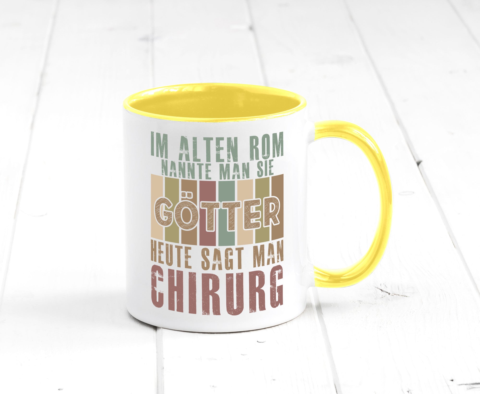 Heute sagt man: Chirurg | Medizin Chirurgie Geschenkidee Humor Tasse