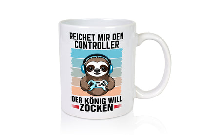Give me the controller, the king wants to game | Gamer v2 Gift Humor