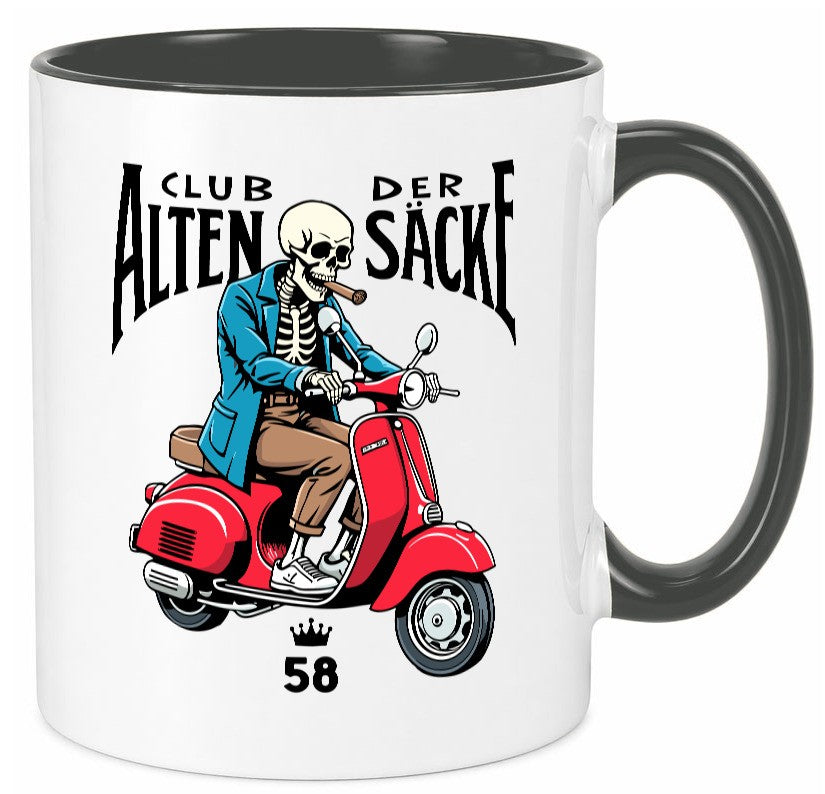 58. Geburtstag | 58 Jahre Club der alten Säcke v2 lustig Geschenkidee Geschenk Tasse