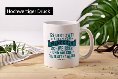 Zwei Arten Menschen | Schweisser Sterne Geschenk Humor Geschenkidee lustiger