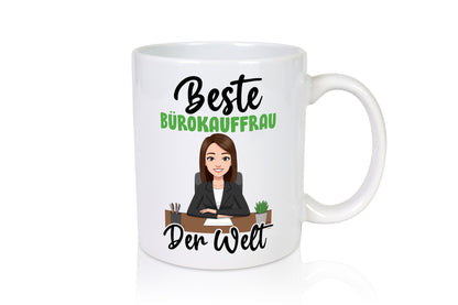 Beste Bürokauffrau | Kauffrau v2 lustiger Spruch Geschenk Arbeit Kollegen Büro