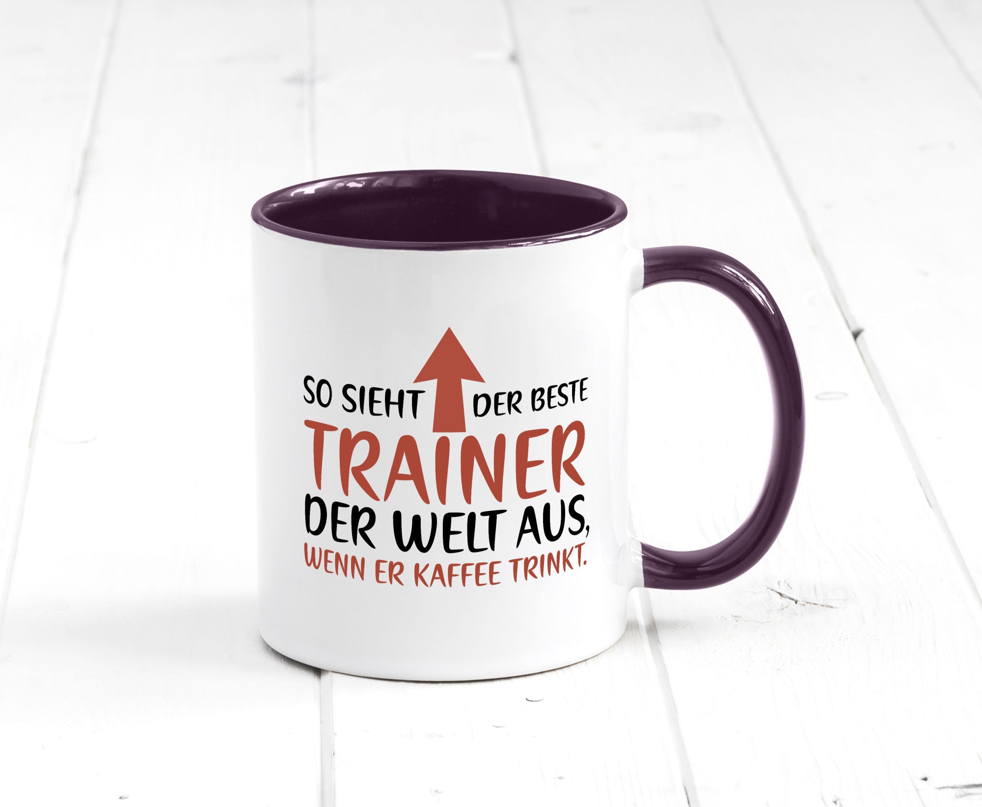 So sieht Bester Trainer der Welt aus | Kaffee Humor Geschenkidee Tasse