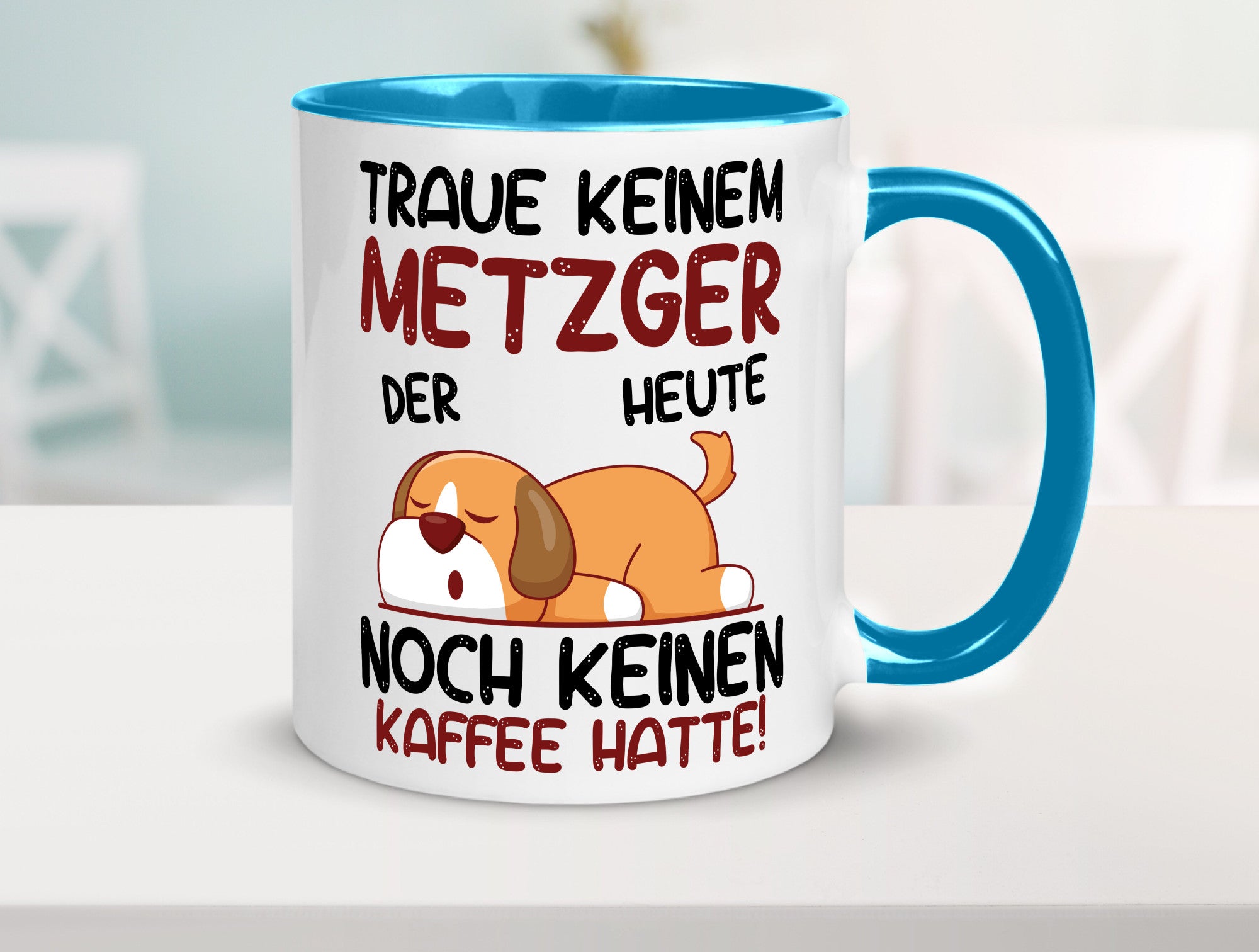 Traue keinem Metzger | Fleischer Metzgerei lustiger Spruch Geschenk Humor