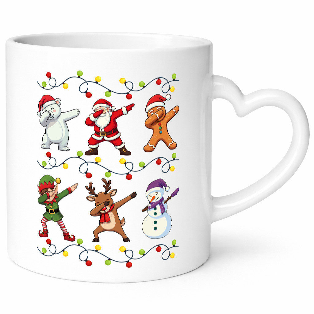 Dab Santa Elf Rentier | Eisbär Christmas Weihnachten lustig Tierliebhaber Humor