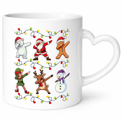 Dab Santa Elf Rentier | Eisbär Christmas Weihnachten lustig Tierliebhaber Humor