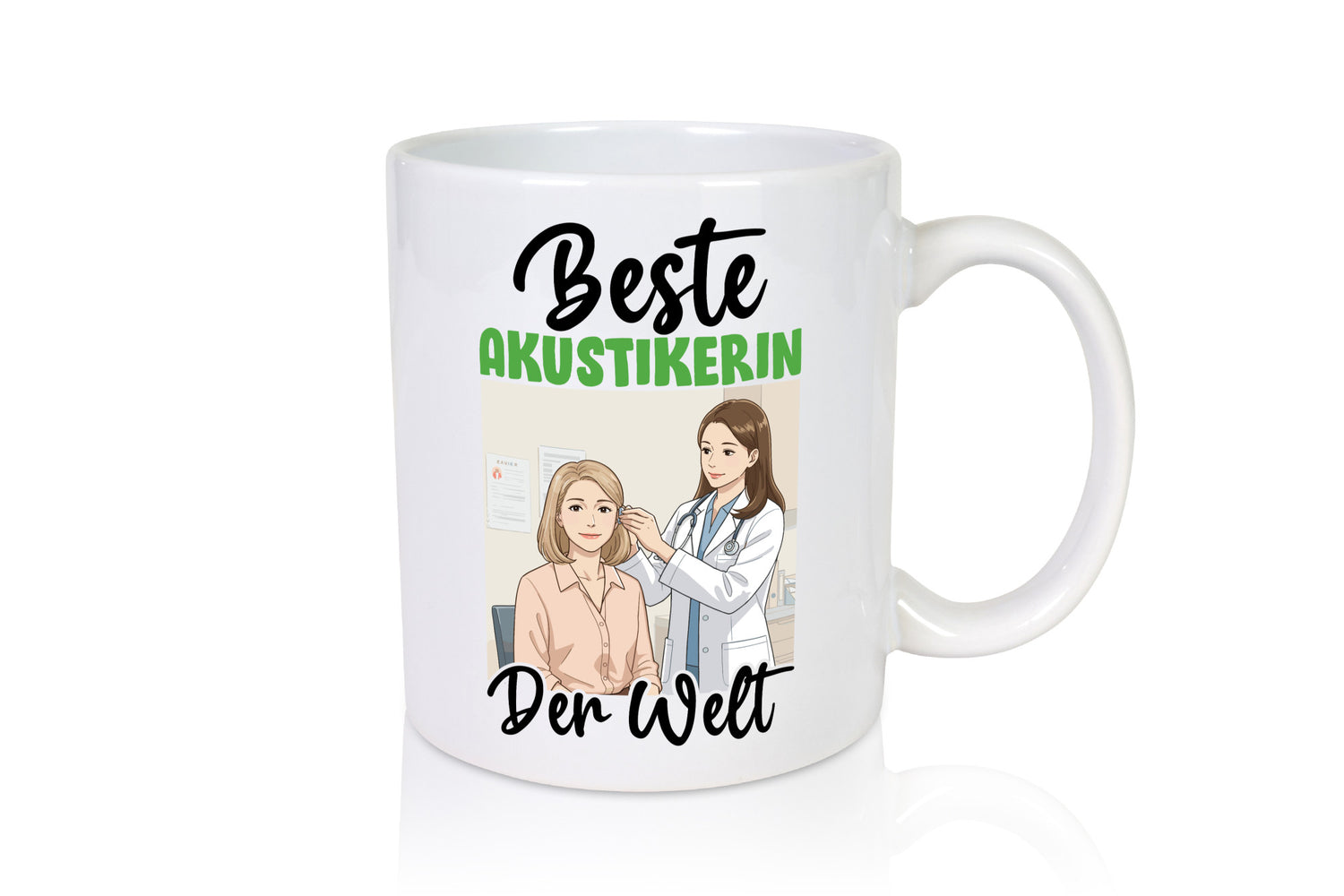 Beste Akustikerin | Akustik Hörgeräteakustik Geschenk Humor Geschenkidee