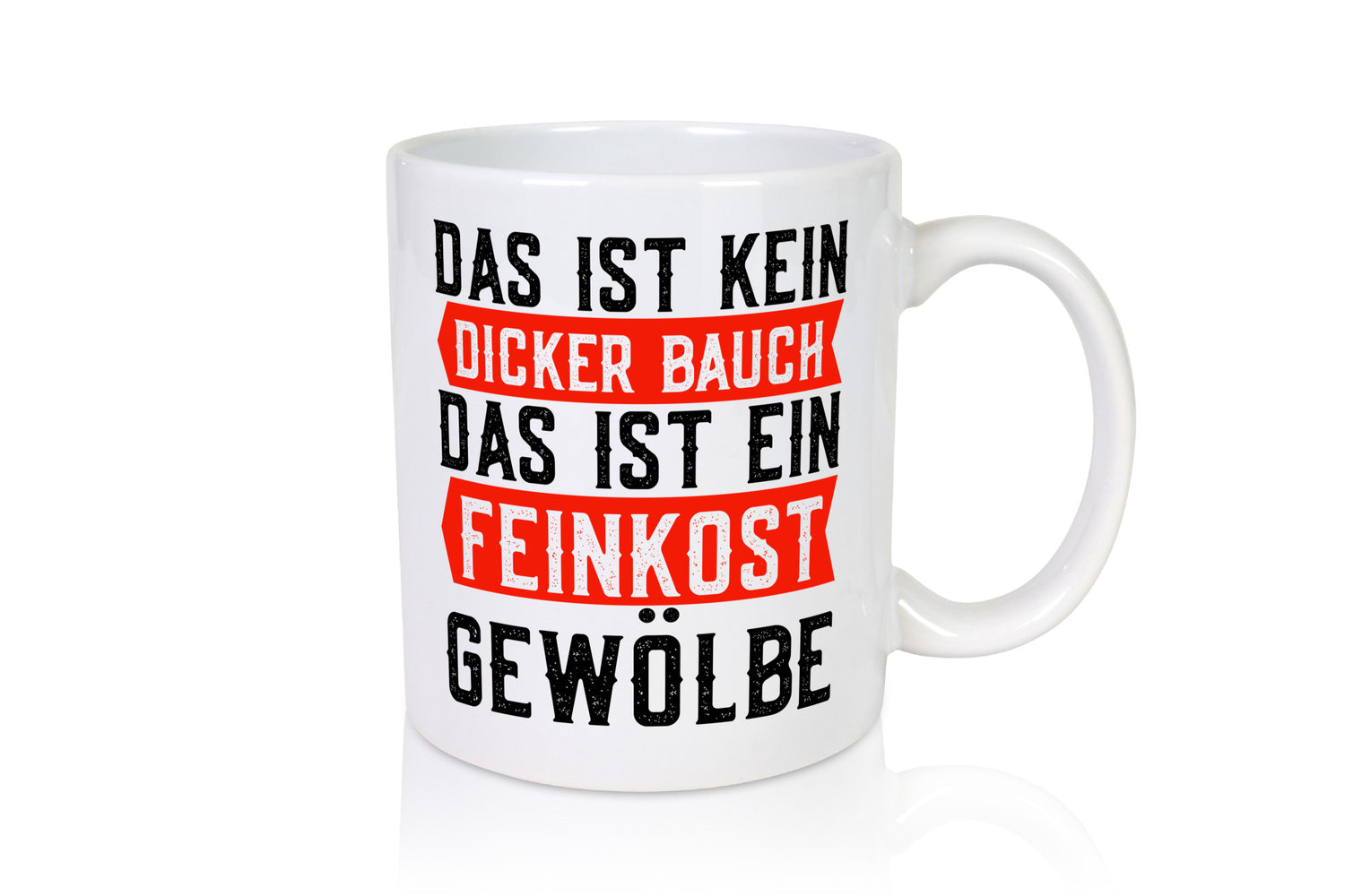 Kein dicker Bauch | witziger Spruch Männer Körperfülle v2 lustiger Geschenk