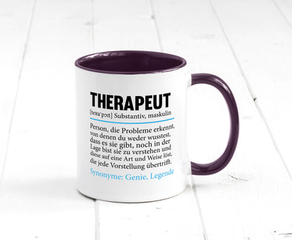 Therapeut | Psychotherapie Therapie Beruf lustig Humor Arbeit Kollegen Büro
