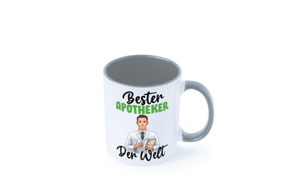 Bester Apotheker | Apotheke Pharmazie v2 Humor Geschenkidee Tasse