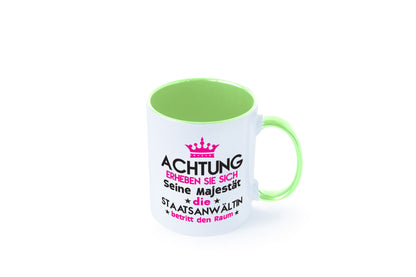 Seine Majestät Staatsanwältin | Anwältin lustiger Spruch Geschenk Humor