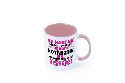Die Beste Notärztin | Ärztin Humor Geschenkidee Tasse