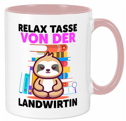 Relax Tasse: Landwirtin| Bäuerin | Landwirtschaft Geschenk Humor Geschenkidee