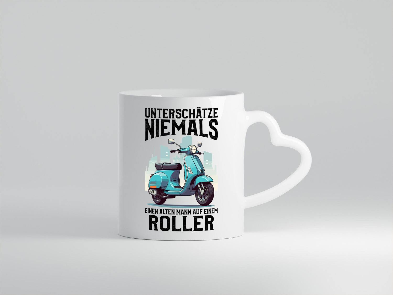 Unterschätze keinen alten mann auf dem Roller | Motorscooter v2 Geschenkidee