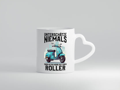 Unterschätze keinen alten mann auf dem Roller | Motorscooter v2 Geschenkidee