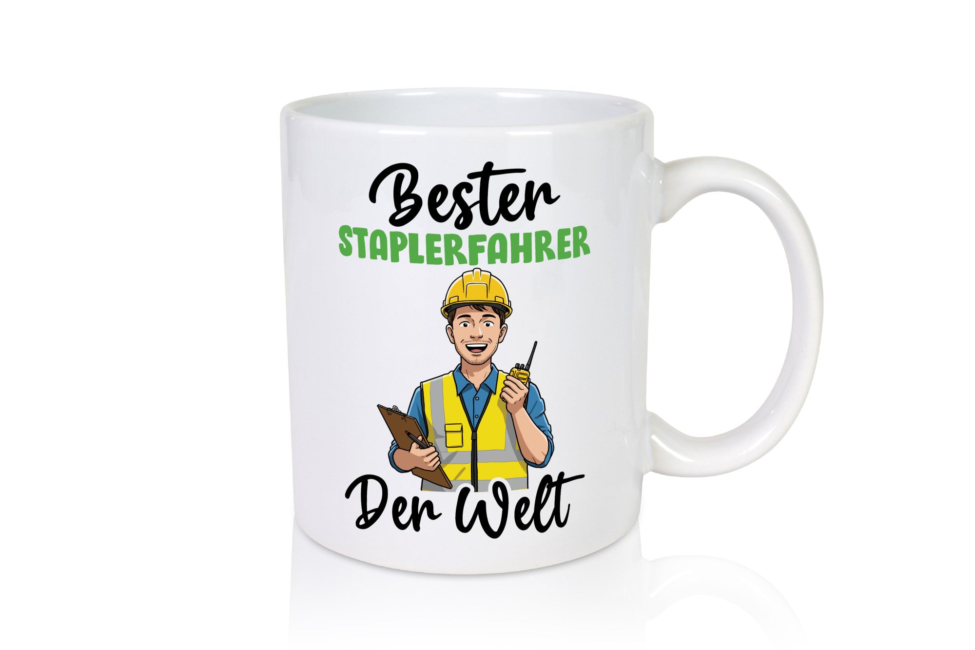 Bester Staplerfahrer | Gabelstapler Fahrer v2 lustig Humor Geschenkidee