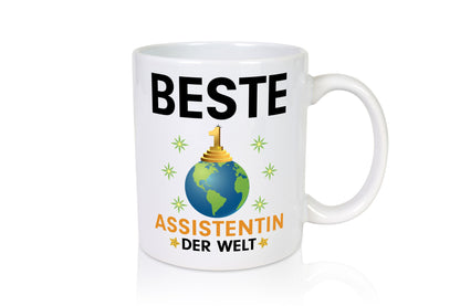 Welt Beste Assistentin | Assistenz Hilfskraft Humor Geschenkidee Tasse