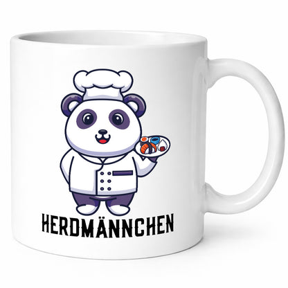 Herdmännchen | lustiges Erdmännchen als Koch Küchenchef Geschenk Arbeit