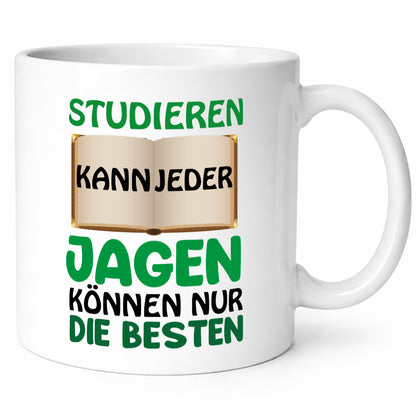 Nur die besten Jäger Humor Geschenkidee Tasse