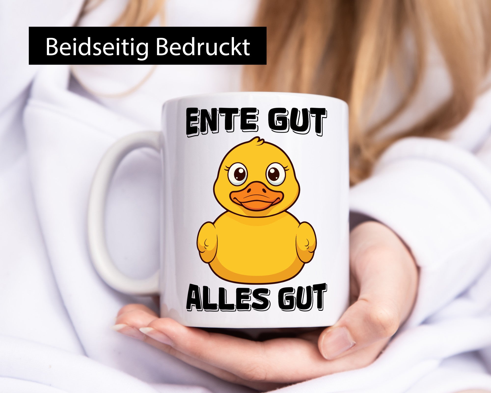 Ente gut alles | Quietscheente Badeente lustig Humor Geschenkidee Geschenk Tasse