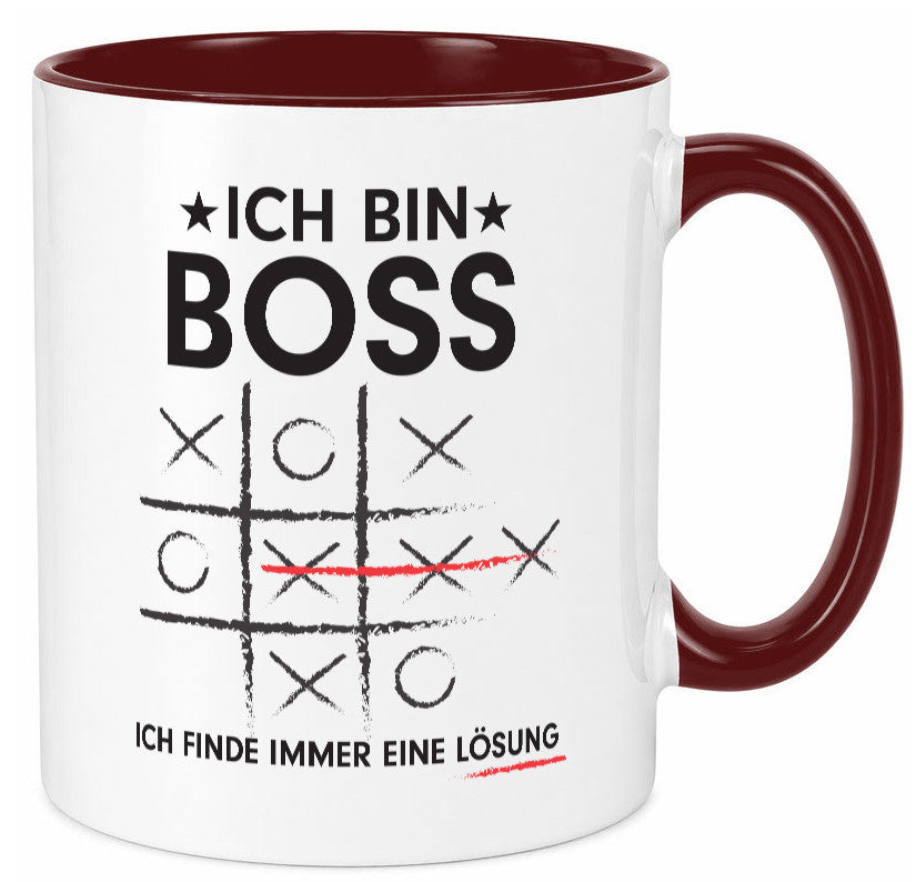 Lösung finden: Boss | Führungskraft Vorgesetzter v2 lustig Humor Geschenkidee